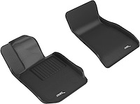 L1BM10311509 KAGU Floor Mat Set Fits Select BMW 330i; Select BMW 330e, 2-Piece, Front [Black]