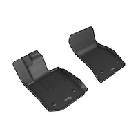 L1BM12511509 KAGU Floor Mat Set Fits Select BMW 230i/230i xDrive, 2-Piece, 1st Row [Black]