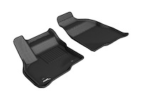 L1CH08711509 KAGU Floor Mat Set for 2017-2023 Chevy Bolt EV, 2-Piece, Front [Black]