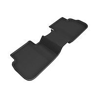 L1HD12021509 KAGU Floor Mat Fits Select Honda Civic; Acura Integra, 1-Piece, 2nd Row/Rear [Black]