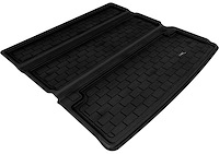 M1IN0081309 Cargo Liner Fits Select Nissan Armada; INFINITI QX80/QX56, 1-Piece, Behind 2nd Row Seats/Stowable [Kagu-Black]