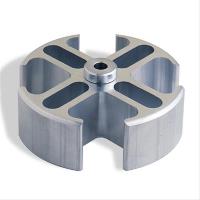 2" Aluminum Fan Spacer Female Pilot Diameter: 5/8"