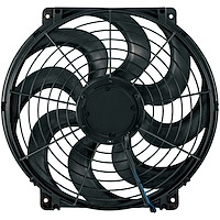 16" Diameter S-Blade Trimline Electric Fan Max. RPM: 2190