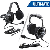 H22-STX ULTIMATE HEADSET, For STEREO & OFFROAD Intercoms, Over The Head or Behind The Head