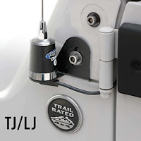 MT-ANT-JEEP-DS Antenna Mount, For Jeep Wrangler TJ/LJ/JK/JL & Gladiator JT, Driver Side