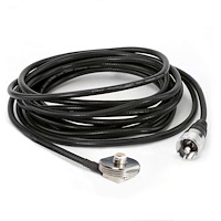 NMO-MT-15 Antenna Coax Cable, w/ 3/8 NMO Mount, 15 ft.