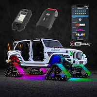 AP-ROCK-STA RGBW Addressable LED Rock Light Kits, XKalpha App Control, Universal Fit