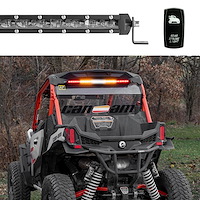 XK068026 26 in. Super Slim Offroad LED Chase Bar, 4 Modes, 72 W, Universal Fit
