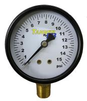 2.5" Deluxe Tire Gauge Head 15 psi