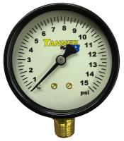 2.5" Glow-in-the-Dark Tire Gauge Head 15 psi