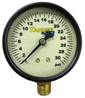 2.5" Glow-in-the-Dark Tire Gauge Head 30 psi