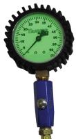 2.5" Glow-in-the-Dark Tire Gauge 60 psi