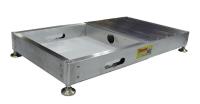Roll-Back Trays Steel feet