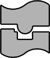 Standard Edge Bead Roll Set 3/16" Edge Bead