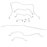 Complete Brake Line Kit for 1995-1997 Dodge Ram 2500 [Galfan-Coated Steel]