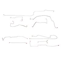 Complete Brake Line Kit for 1999-2004 Chrysler 300M [Galfan-Coated Steel]