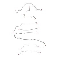 Complete Brake Line Kit for 1998-2001 Ford Ranger [Galfan-Coated Steel]