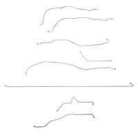 Complete Brake Line Kit for 2001-2007 GM 2500HD, 6.0 V8, Ext Cab, Short Bed [Galfan-Coated Steel]