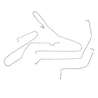 Intermediate Brake Line Kit for 2012-2014 Dodge Challenger [T304 Stainless Steel]