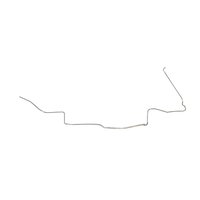 Fuel Line Kit for 1970-1974 Pontiac Firebird, Trans Am, 3/8 in. 2pc Tank to Pump [T304 Stainless Steel]