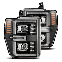 880312 NOVA-Series LED Projector Headlights for 2008-2010 Ford F-250/F-350/F-450 - Black
