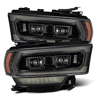 880549 Luxx-Series LED Projector Headlights for 2019-2022 RAM 2500/3500/4500/5500 - Alpha-Black