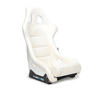 FRP-302WT-V Vinyl Bucket Seat, Large [White]