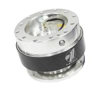 Generation 1.0 Quick Release Silver Body & Carbon Fiber Ring