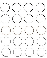 C74114-STD Piston Ring Set for 1984-1987 Honda 1.5L [Standard Size]