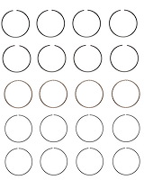 C86224-.50 Piston Ring Set for 1991-1999 Nissan, INFINITI 2.0L [0.50 mm Undersize]