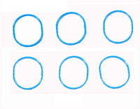 IF4.0-B Intake Manifold Gasket Set for 2001-2011 Land Rover, Ford, Mercury, Mazda 4.0L