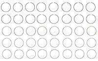 M10228-030 Piston Ring Set for 1990-2001 Buick, Cadillac, Chevrolet, GMC 5.7L [+0.030 in. Oversize]