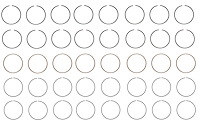 M40018-030 Piston Ring Set for 1993-2003 Dodge 5.9L [+0.030 in. Oversize]