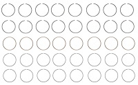 M43628-040 Piston Ring Set for 1992-1998 Ford 7.0L, 7.5L [+0.040 in. Oversize]