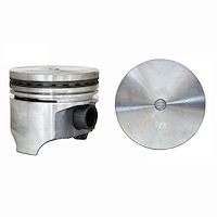 P1533(8)060 Flat Top Piston for 1961-1975 International 4.2L, 5.0L, 5.6L [+0.060 in. Oversize]