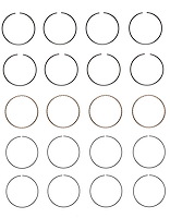 S32874-.50 Piston Ring Set for 2012-2021 Mazda 2.0L [0.50 mm Undersize]