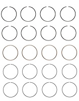 S88134-STD Piston Ring Set for 2009-2012 Chevrolet 2.4L [Standard Size]