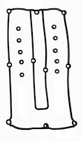 VCF121-C Oil Pan / Valve Cover Gasket Set for 1998-2003 Ford, Mercury 2.0L