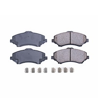 Z17 Evolution Ceramic Front Brake Pads Fits Select 2007-2018 Chrysler, Dodge, Jeep, Ram, Volkswagen Models