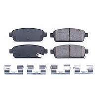 17-1468 Z17 Evolution Ceramic Rear Brake Pads, 2011-2019 GM