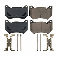 17-2139 Front Z17 Low-Dust Ceramic Brake Pads w/Hardware