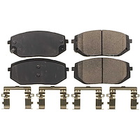 17-2398 Front Z17 Low-Dust Ceramic Brake Pads w/Hardware
