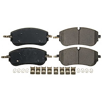 17-2416 Front Z17 Low-Dust Ceramic Brake Pads w/Hardware