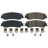 17-2439 Rear Z17 Low-Dust Ceramic Brake Pads w/Hardware