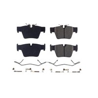 Rear Z17 Evolution Brake Pad Set w/Hardware Fits Select BMW 530i, 530i xDrive, X3 [Ceramic]