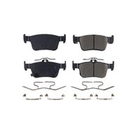 Rear Z17 Evolution Brake Pad Set w/Hardware Fits Select Honda Civic [Ceramic]