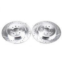 Power Stop Drilled And Slotted Brake Rotor