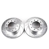 Power Stop Drilled And Slotted Brake Rotor
