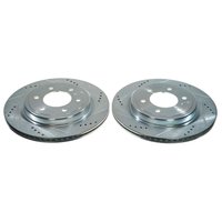 DRILLEDSLOTTED ROTOR PAIR