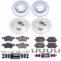 Z23 Daily Driver Premium Carbon-Fiber Ceramic Brake Pad and Fully Coated Rotor Kit for 2006-2009 Pontiac Solstice